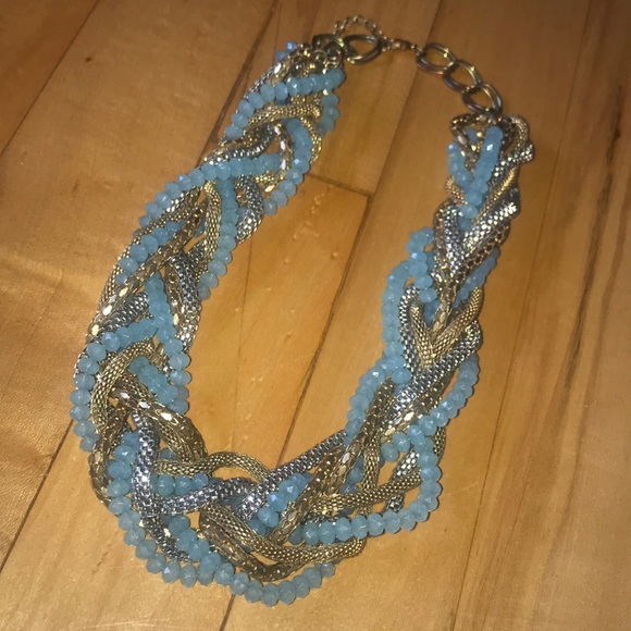 Chunky beaded necklace - Picture 2 of 3